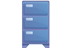 3 Drawer Cabinet